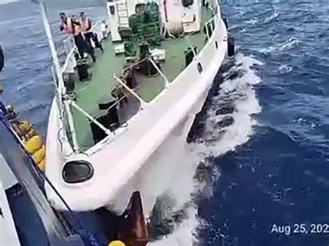 Philippines, China accuse each other of ship ramming in South .